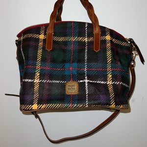 Dooney and Bourke multi colored hand bag